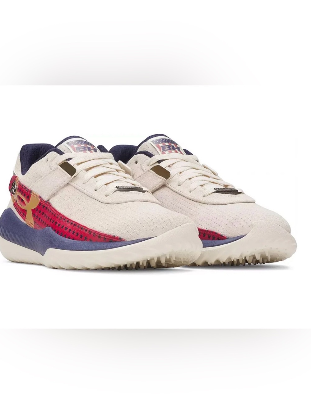 Under Armour Mens USA Harper 10 Pro LE Turf Baseball Shoes (Limited Edition)